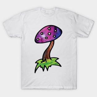 Purple Mushroom T-Shirt